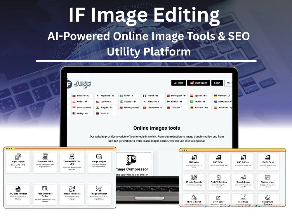 IF Image Editing – AI-Powered Online Image Tools & SEO Utility Platform