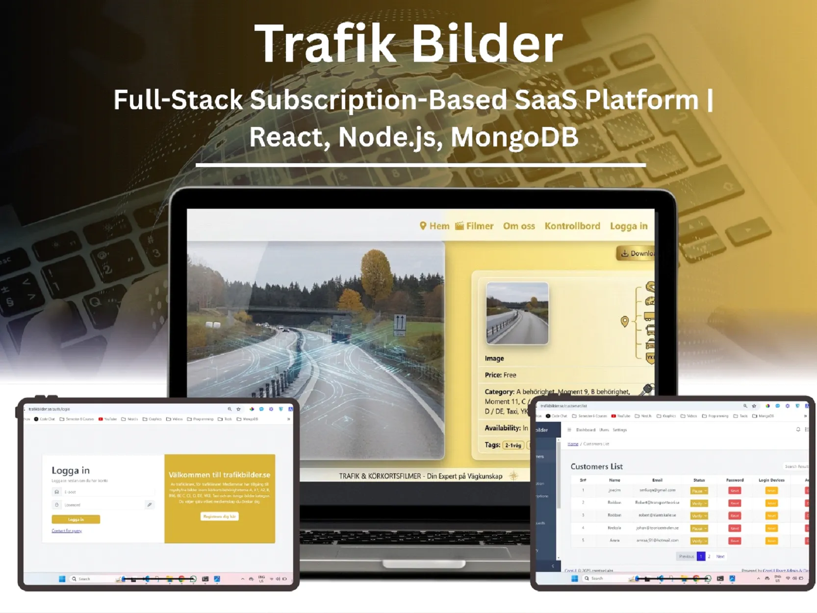 TrafikBilder - Traffic Media SaaS