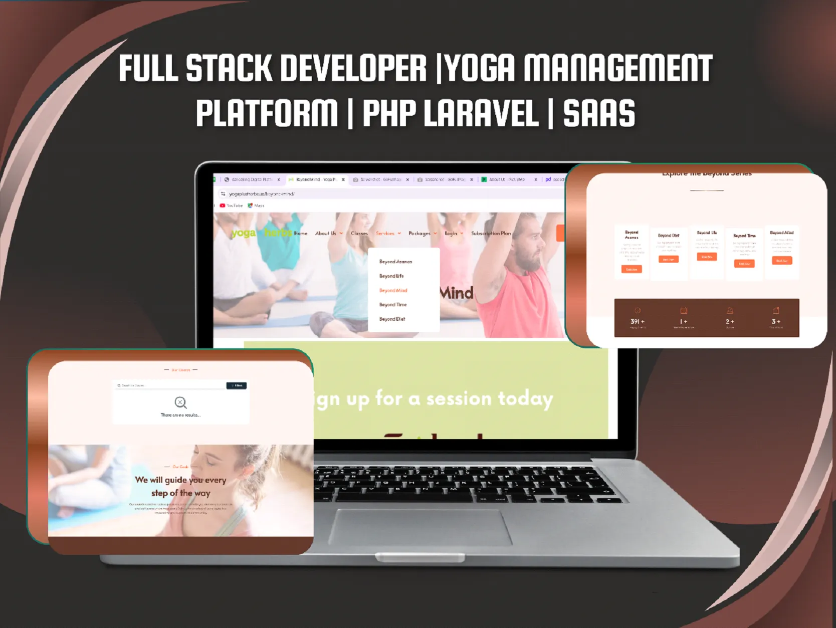 Yoga Management Application